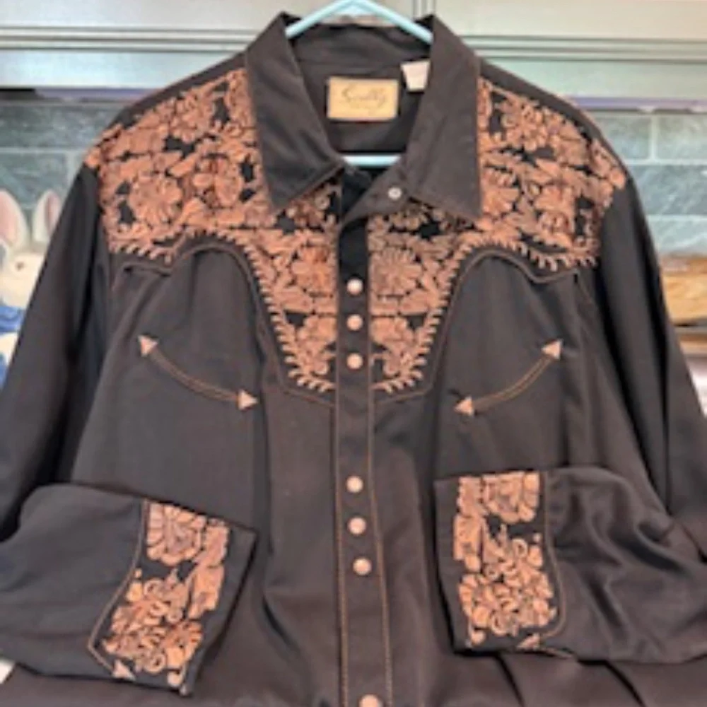 Mens Western shirt XXL NWOT - Picture 1 of 8